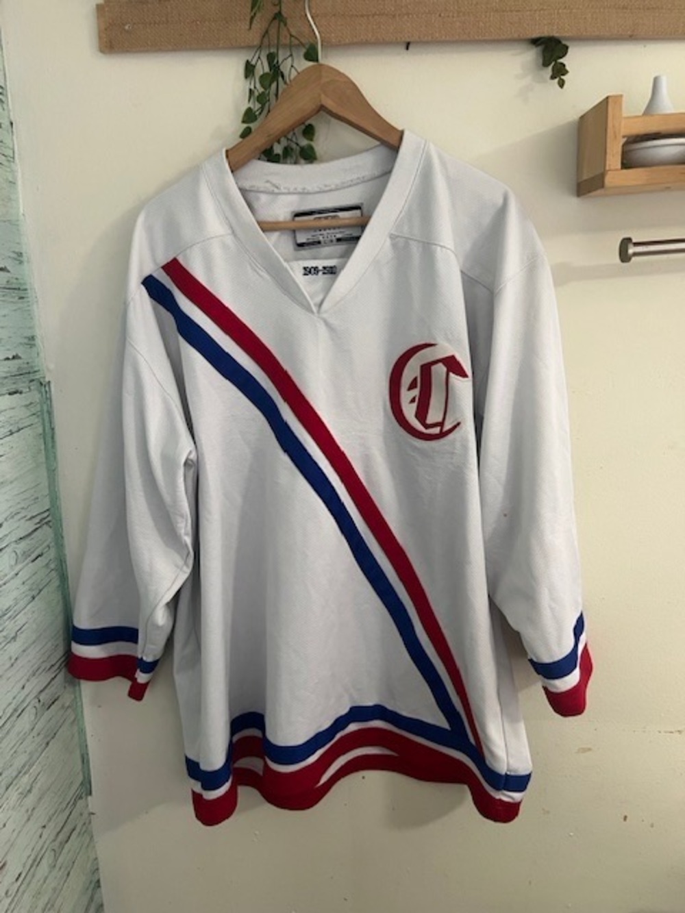 Montreal Canadiens centennial replica sweater— vintage hockey style